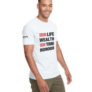 Life Wealth Time Honor White